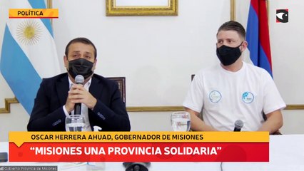 “Misiones una provincia solidaria”