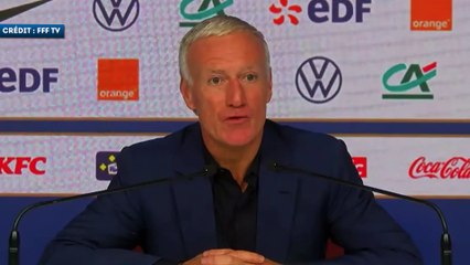 Didier Deschamps explique la non-convocation d'Eduardo Camavinga
