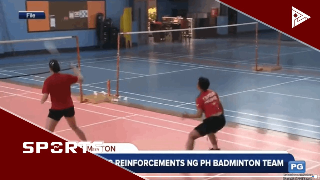 Bagong reinforcements ng PH badminton team