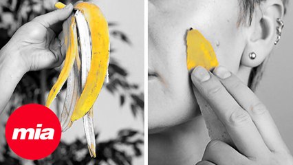 Todo lo que puedes hacer con la cáscara de plátano