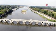 Meriç Nehri'nde kuraklık alarmı