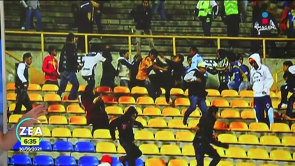 Aficionados de San Luis y Tigres se enfrentan en el Alfonso Lastras