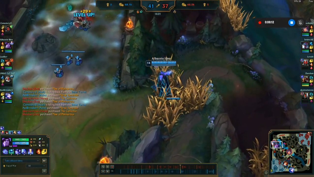 Taric en URF: Una máquina imparable