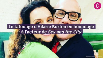 Le tatouage d'Hilarie Burton en hommage à Willie Garson