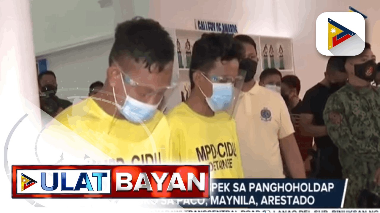 Dalawa sa tatlong suspek sa panghoholdap sa bangko sa Paco, Maynila, arestado; Mga suspek, itinanggi ang akusasyon laban sa kanila