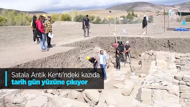 Satala Antik Kenti'ndeki kazıda tarih gün yüzüne çıkıyor