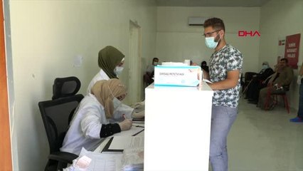 İDLİB'TEKİ GÖZ SAĞLIĞI MERKEZİ'NDE 200 HASTA TEDAVİ EDİLDİ