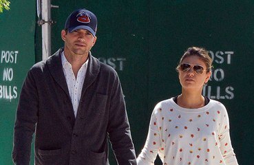 Mila Kunis y Ashton Kutcher quieren vacunar a sus hijos contra el coronavirus lo antes posible
