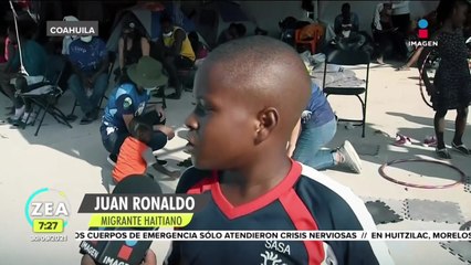 "México es un país más bonito": niño migrante en albergue de Coahuila