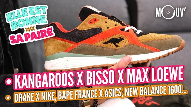 KangaROOS x Bisso X Max Loewe, Drake x Nike, BAPE France x ASICS...