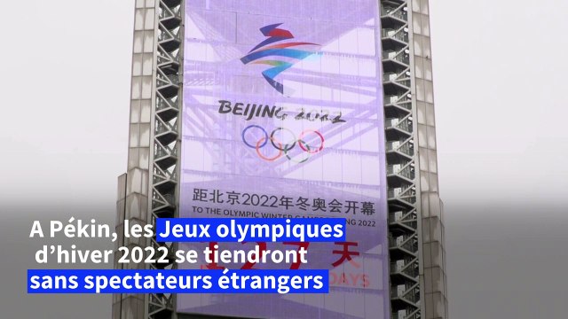 JO de Pékin: des Chinois réagissent à l'absence de spectateurs étrangers