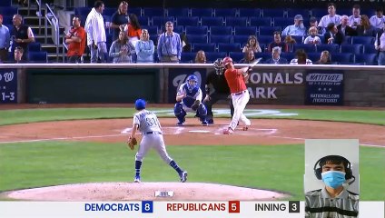 GOP rep hits out-of-the-park home run in Congressional Baseball Game