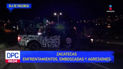 Balacera en Zacatecas, la gente teme salir de sus casas