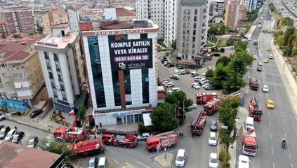 Pendik'te hastanede yangın paniği