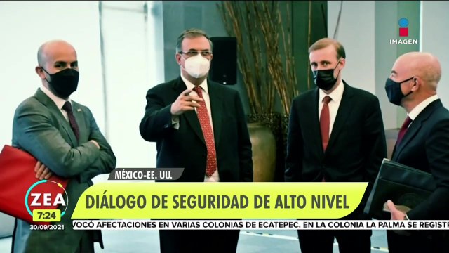 Diálogo de Seguridad de Alto Nivel con EU será en la CDMX