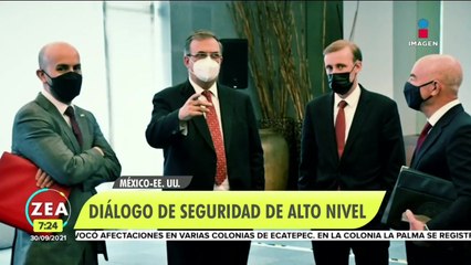 Diálogo de Seguridad de Alto Nivel con EU será en la CDMX