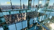 NYC Skyscraper Unveils Observation Deck With Fully Transparent Elevators and Levitation Booths Over 1,000 Feet in the Air