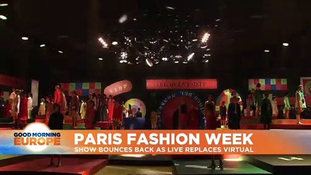 Paris Fashion Week roars back to life after pandemic disruption