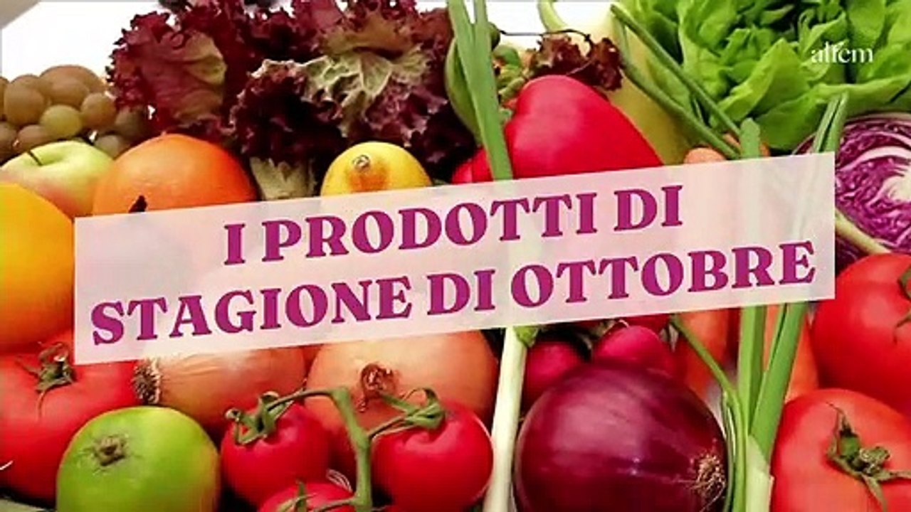 I cibi di ottobre