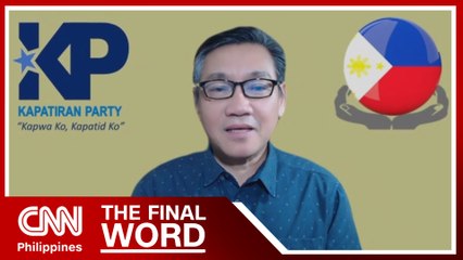 Up Close with vice presidential aspirant Alex Lacson | The Final Word