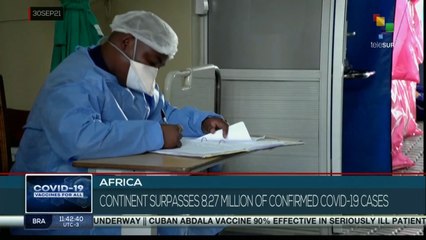 Covid-confirmed cases in Africa exceed 8 million