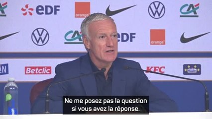 Bleus - Deschamps explique (ou pas) ses choix