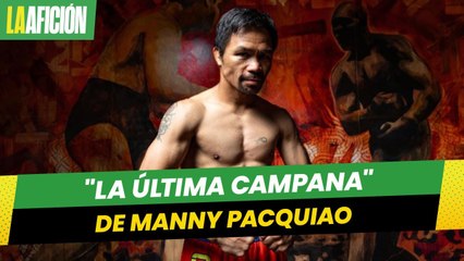 "Acabo de escuchar la última campana": Manny Pacquiao anuncia de manera oficial su retiro del boxeo