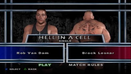 Here Comes the Pain Rob Van Dam vs Brock Lesnar