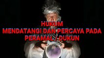 Ustad Khalid Basalamah I Hati - hati ini hukumnya mendatangi dan percaya pada peramal atau dukun.