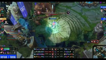 Faker da una lección con Zoe en el serivdor de Europa