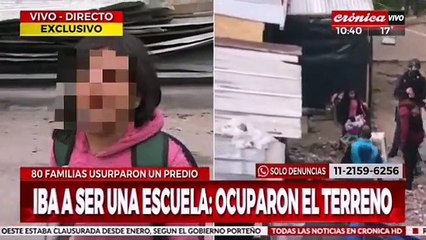 "Nos destruyeron todo": la nena que vio cómo una topadora de la Ciudad destruyó la toma en la 31