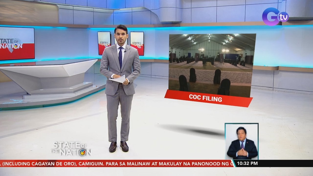 Seguridad at health protocols para sa COC filing simula bukas, nakalatag na | SONA
