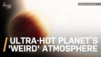 Check Out This Weird Alien World that Rains Iron