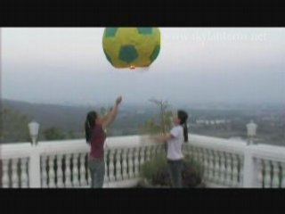 Coloured football sky lantern - medium size from www.skylant