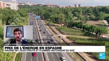 Prix de l'énergie en Espagne : hausse de l'électricité et flambée historique du gaz