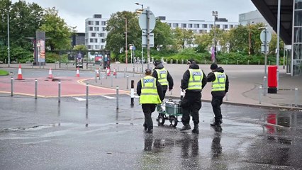 Police Checks at SEC before COP26