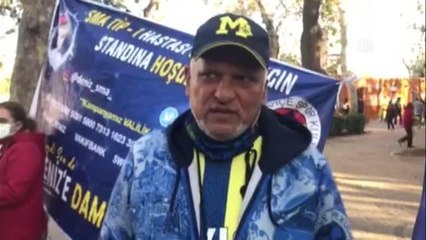 Fenerbahçe taraftar gruplarından SMA hastası Deniz bebeğe destek