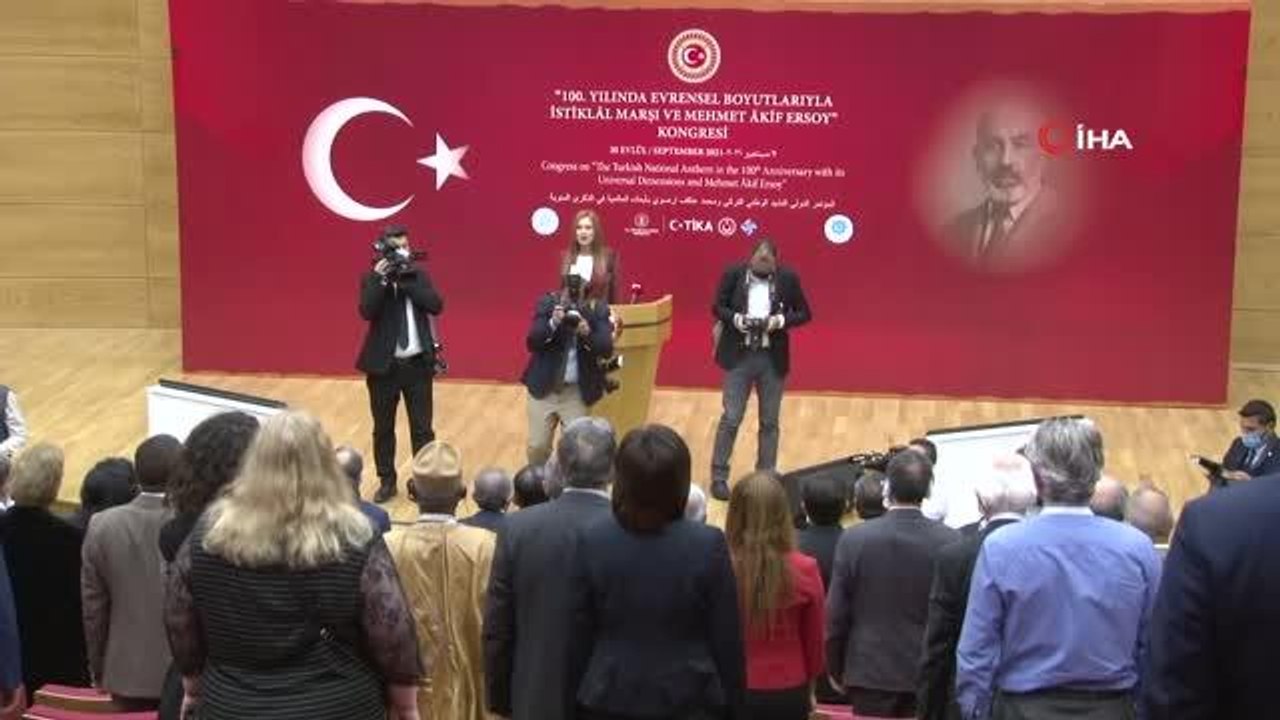 Son dakika haberi: TBMM Başkanı Mustafa Şentop: "İstiklal Marşı yaygın, yanlış anlayışı İstiklal Savaşı kazanıldıktan sonra değil, ufuktan zafer emarelerinin...