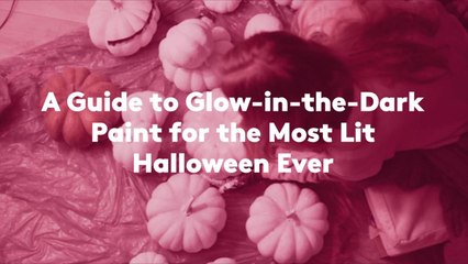 A Guide to Glow-in-the-Dark Paint for the Most Lit Halloween Ever