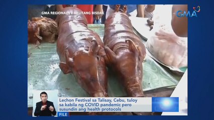 Lechon Festival sa Talisay, Cebu, tuloy sa kabila ng COVID pandemic pero susundin ang health protocols | Saksi