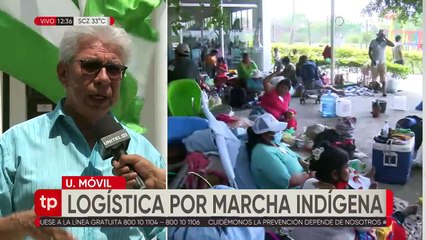 Marchistas serán declarados huéspedes ilustres; se alojarán en predios de la Gabriel René Moreno