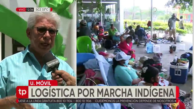 Marchistas serán declarados huéspedes ilustres; se alojarán en predios de la Gabriel René Moreno