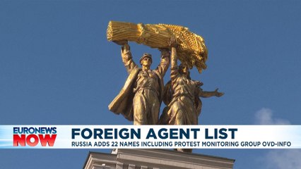 Russia adds protest monitoring group and 22 individuals to foreign agent blacklist