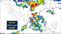 Clima de hoy jueves: Tormentas eléctricas localmente severas con el riesgo de granizada