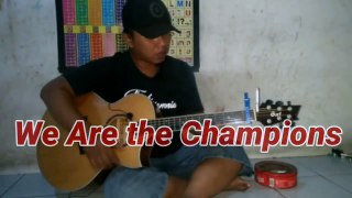 We Are The Champions (Queen) - COVER ( Fingerstyle Guitar Accoustic by mas Alip_Ba_Ta )