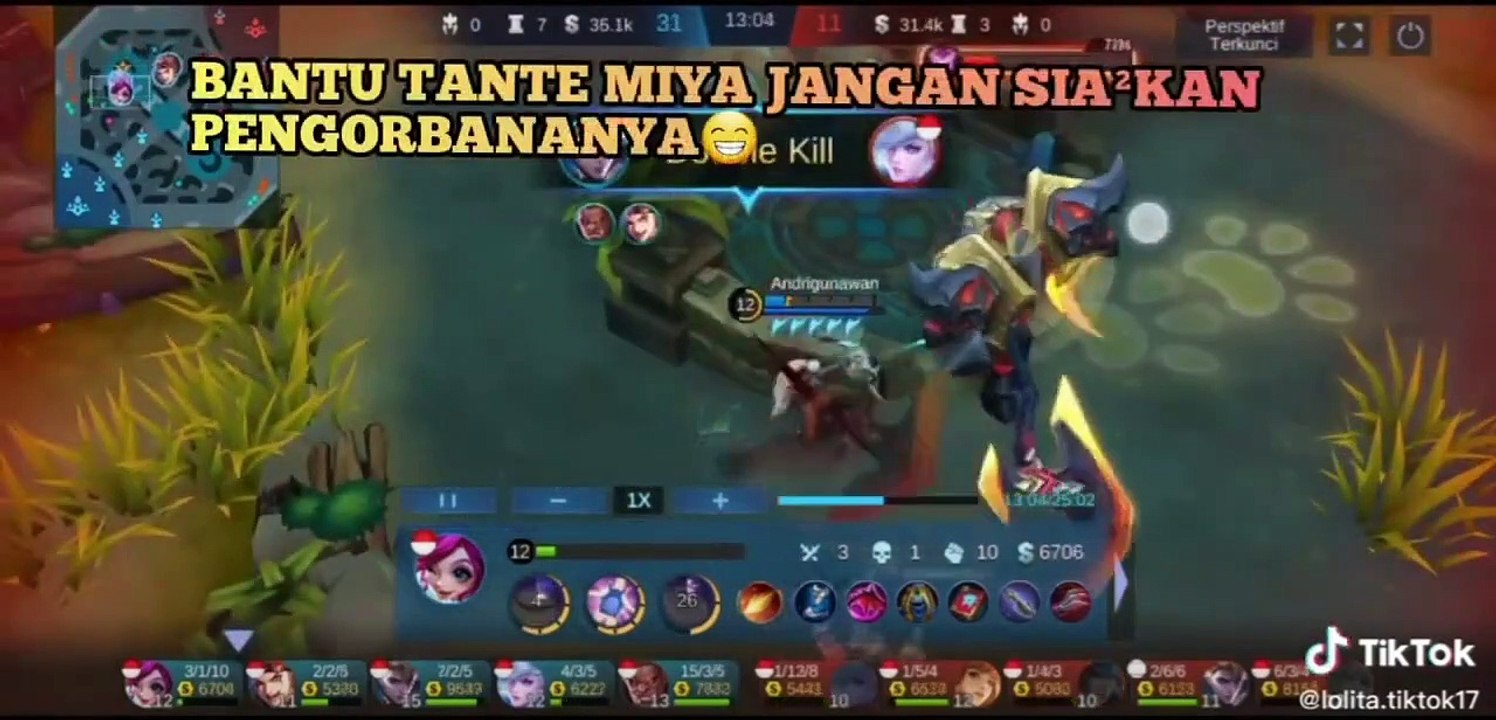 SI KECIL NANA BERULAH MOBILE LEGENDS