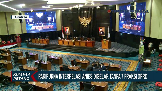 Paripurna Interpelasi Anies Baswedan Digelar Tanpa 7 Fraksi DPRD