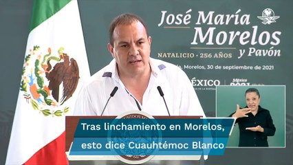 No nos tiembla la mano para llevar a la justicia a quienes hacen daño: gobernador, tras linchamient