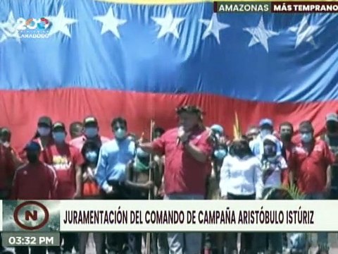 Juramentado el Comando de Campaña Aristóbulo Istúriz en el estado Amazonas