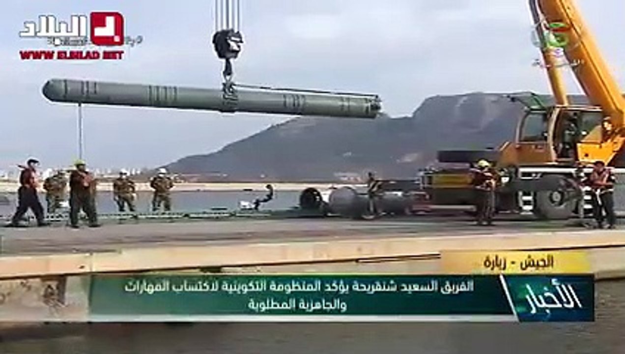 لحظة إصابة هدف بري من غواصة "جرجرة" بدقة فائقة.. شاهدوا